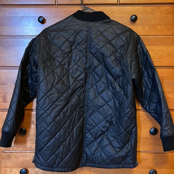 COPY - Madewell jacket. Black quilted size S - Picture 2 of 6